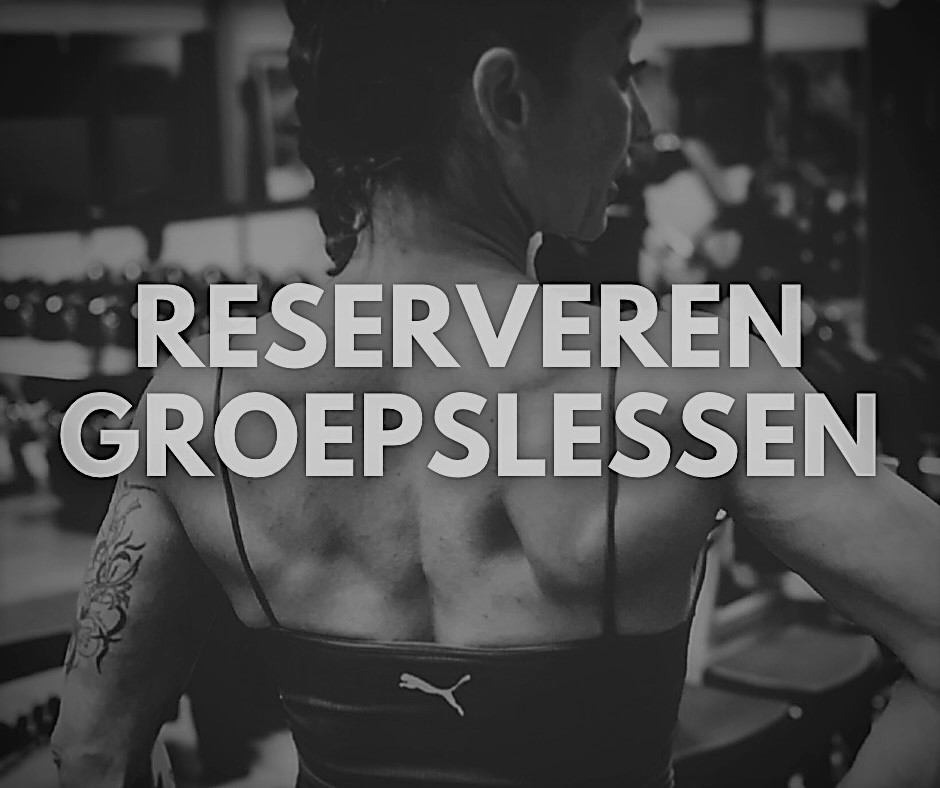 online reserveren met de handige groepslessenplanner
