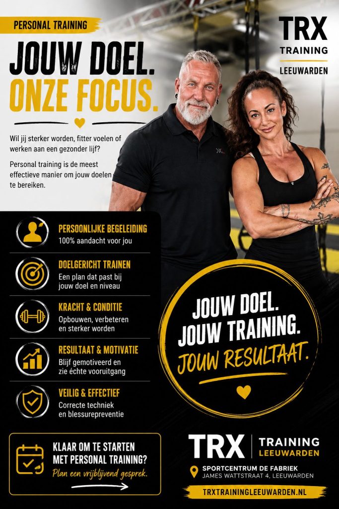 Personal Trainers TRX Training Leeuwarden Leeuwarden